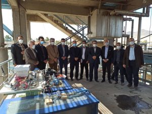 Unveiling of the industrial achievements of Shiraz Islamic Azad University in collaboration with SINA Chemical Industries Company
