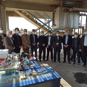 Unveiling of the industrial achievements of Shiraz Islamic Azad University in collaboration with SINA Chemical Industries Company